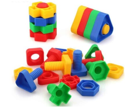 Nuts and Bolts - Shape Sorting and Learning Educational Toy