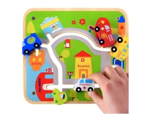 City Rail Tracking Board Educational Toy