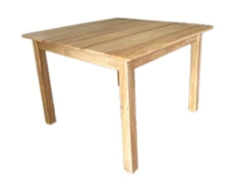 Nursery Table - Wood Finish 30inch by 30inch