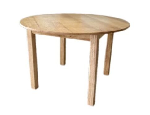 Nursery Table - Wood Finish - Round - Diameter 30 Inch