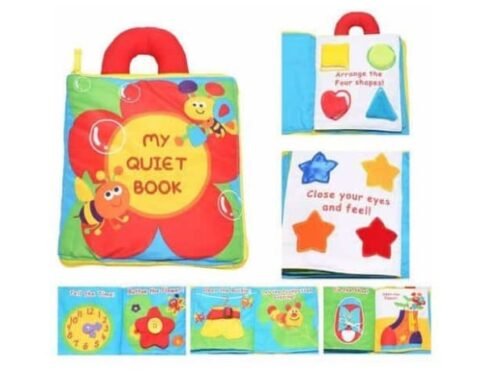 My Quiet Book – Activity Cloth Book For Kids