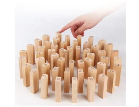 Wooden Jenga Set – 51 Pcs Toy