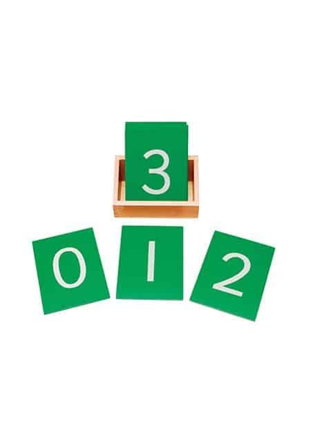 Montessori Sandpaper Numbers